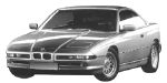 BMW E31 U0825 Fault Code